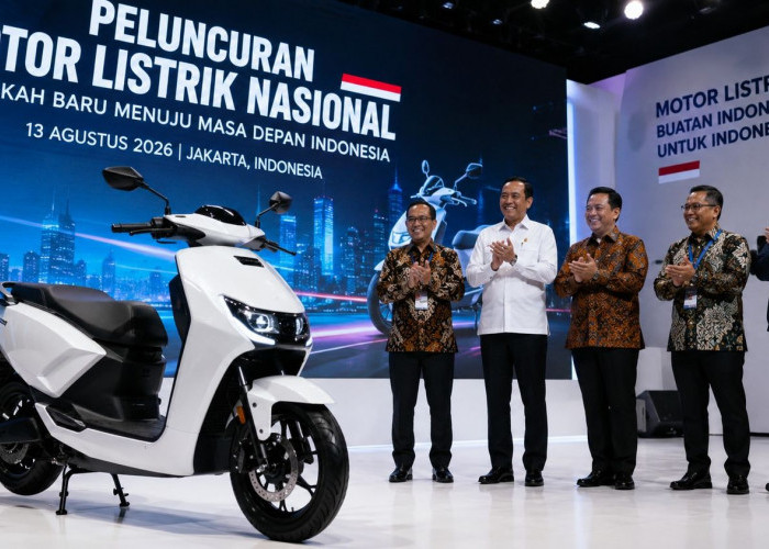 Motor Listrik Nasional Resmi Meluncur Hari Ini, Jadi Langkah Baru Industri Kendaraan Indonesia