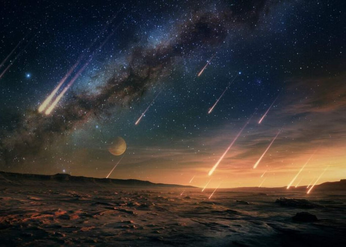 Viral Fenomena Hujan Meteor Taurid yang Memukau Langit Indonesia