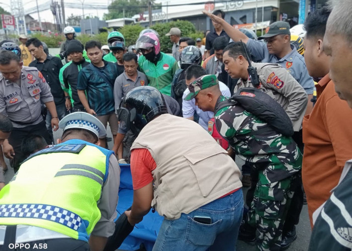 Mahasiswa Tewas Terlindas Truk Tangki di Dekat Underpass Unila