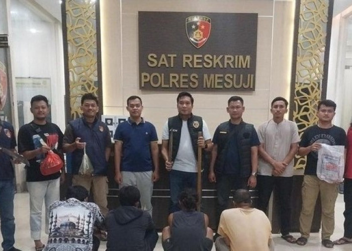 Polisi Ringkus 4 Pembunuh Tapir yang Viral di Mesuji, Dua Pelaku Masih Diburu