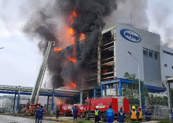 Pabrik PT Evyap Sabun Indonesia di KEK Sei Mangkei Terbakar, 3 Pekerja Tewas