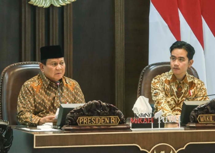 Posisi Duduk Gibran Bergeser dalam Rapat Kabinet, Publik Soroti Makna di Baliknya