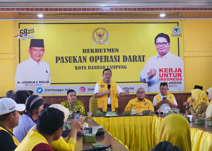 Kegamangan Sikap DPD Golkar Bandar Lampung: Ketua Dukung Arinal, Sekretaris Suport Hanan
