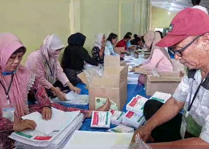 KPU Lampung Target Pelipatan Surat Suara Selesai 15 Januari