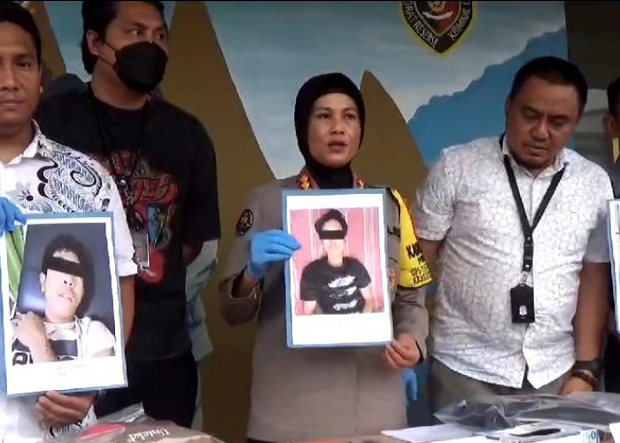 Beraksi di 5 Kos, Komplotan Bandit Curanmor Digulung Polda Lampung