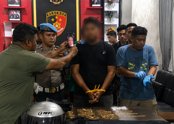 Oknum Polisi Diduga Rampok Toko Emas di Aceh Selatan, Ditangkap Kurang dari 24 Jam