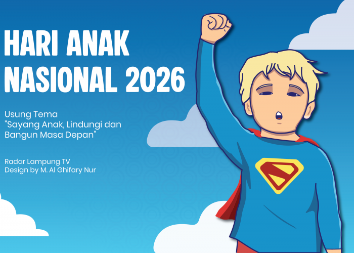 Hari Anak Nasional 2026 Usung Tema 