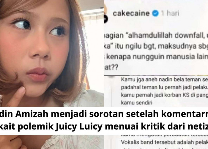 Nadin Amizah Dihujat Netizen Usai Komentari Polemik Juicy Luicy