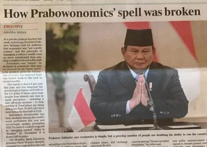 Ekonomi RI Bergejolak, Presiden Prabowo Sampai Disorot Koran Australia