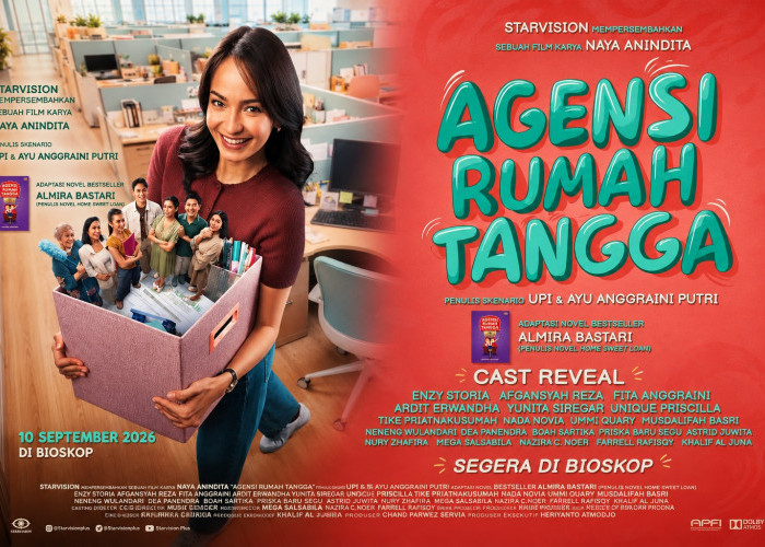  Novel Karya Almira Bastari Kembali ke Layar Lebar, “Agensi Rumah Tangga” Segera Jadi Film