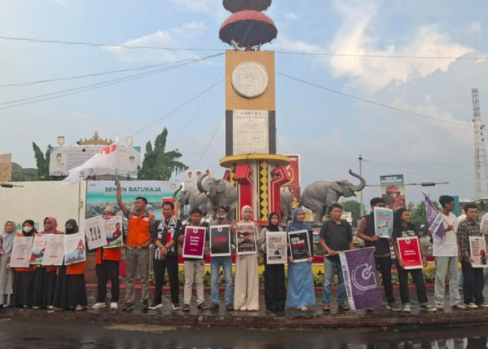AJI Bandar Lampung Kecam Penahanan Jurnalis Indonesia dalam Misi Kemanusiaan ke Gaza