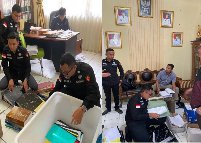 Dugaan Penyimpangan Proyek Rp 24 Milyar, Tim Penyidik Pidsus Kejari Lamtim Geledah Dinas LH