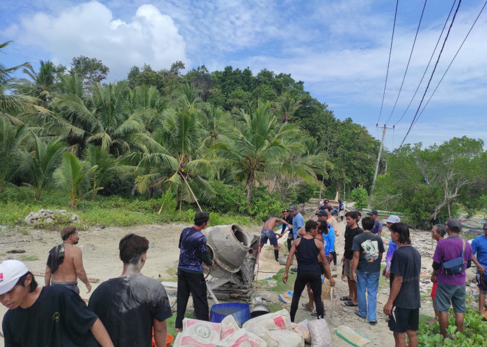 Tiket Masuk Wisata Pahawang Jadi Sumber Pembangunan Jalan Desa