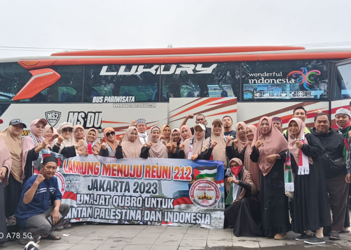 Masyarakat Lampung Bergerak Bertolak Ikuti Reuni Aksi 212, Ini Agenda dan Lokasi Reuni  