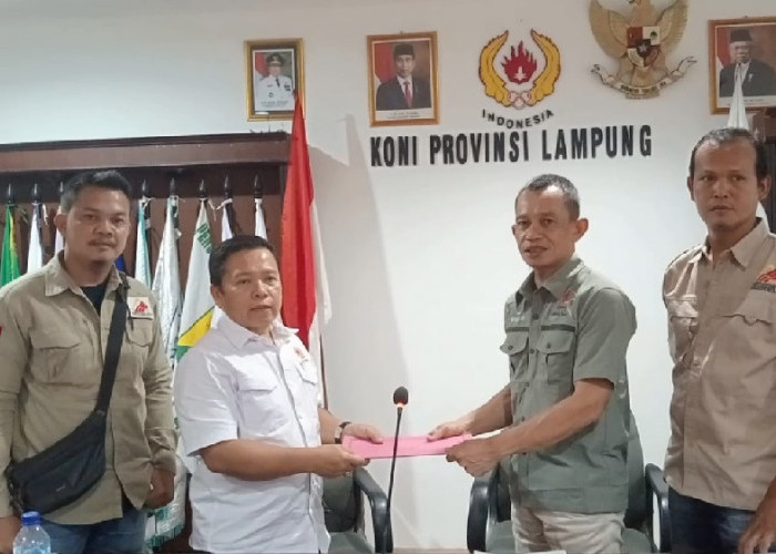 Rudi Antoni Terpilih Aklamasi Pimpin FPTI Lampung Priode 2023-2027