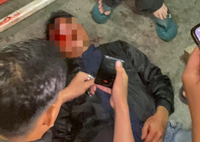 Pencuri Motor Babak Belur Dihajar Warga di Dekat MBK Bandar Lampung