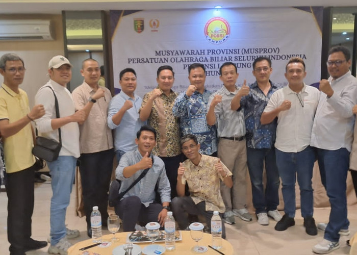 Aklamasi, Taufan Aditya Nahkoda POBSI Lampung Periode 2024 - 2028