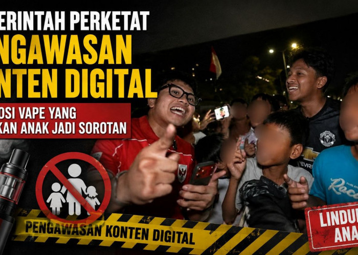 Pemerintah Perketat Pengawasan Konten Digital, Promosi Vape yang Libatkan Anak Jadi Sorotan