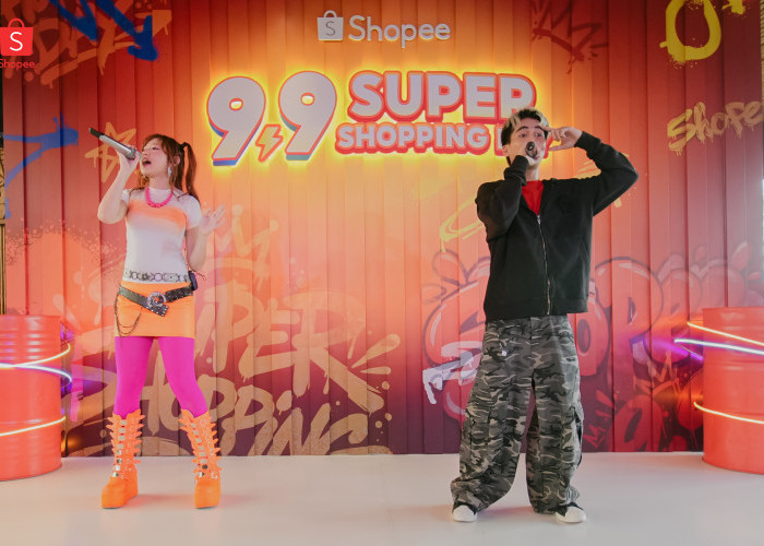 Catchy, Playful, dan Relate! Naykilla & Tenxi Bawa Warna Baru di Shopee 9.9 Super Shopping Day