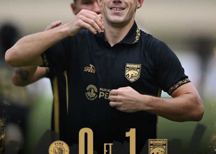 Borneo FC Pulang dengan Tiga Poin Usai Tumbangkan PSBS Biak 1-0 di kandang 