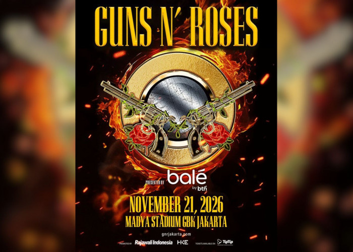Guns N' Roses Resmi Umumkan Konser di Jakarta, Tiket Mulai Dijual 2 Juli