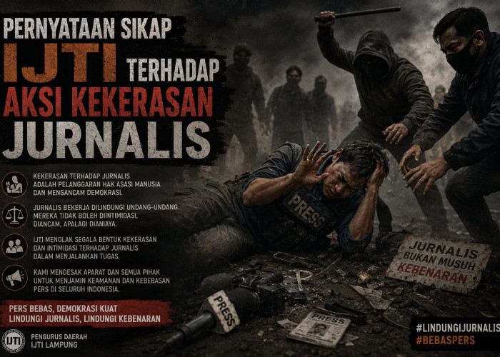 IJTI Pengda Lampung Kecam Intimidasi terhadap Wartawan saat Meliput Sidang di Pengadilan Negeri Tanjung Karang