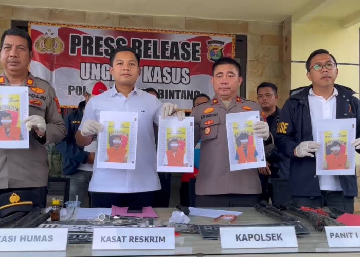 Komplotan Pencuri Kabel PLN Beraksi di Sejumlah Wilayah Lampung, Lima Pelaku Diamankan