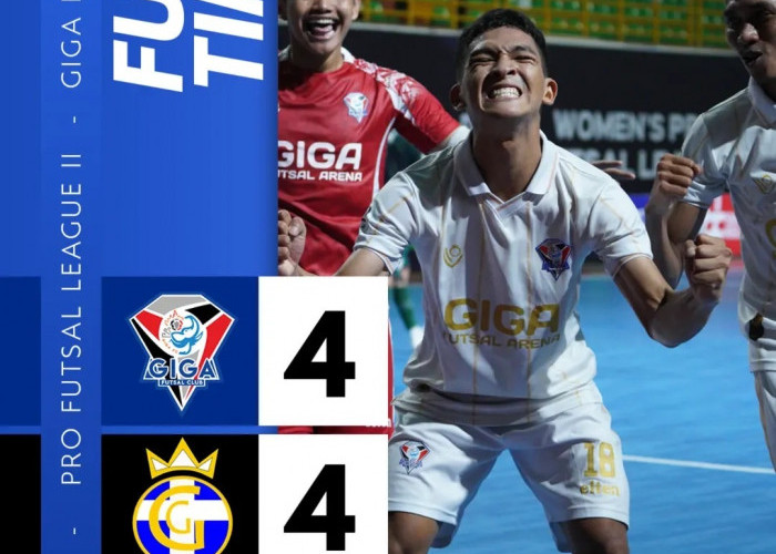 Drama Delapan Gol, GIGA FC Lampung Bermain Imbang Kontra Great Grace Surabaya