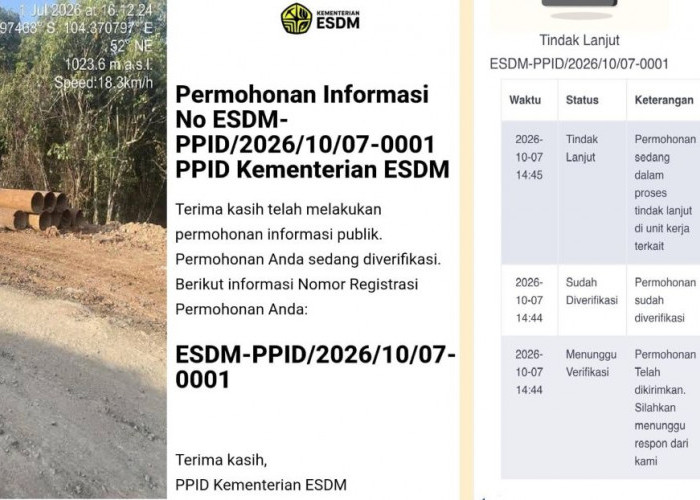 PPID ESDM Tindak Lanjuti Permohonan Laskar Lampung soal Panas Bumi Suoh-Sekincau