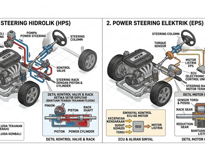 Jangan Abaikan Setir Berat! Bisa jadi Awal Kerusakan Power Steering