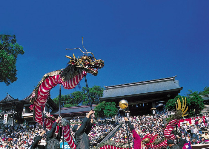 Nagasaki Kunchi, Festival Jepang yang Memadukan Tarian Naga dan Budaya Lintas Negara