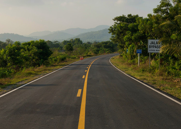 Habiskan Rp19,7 Miliar, Jalan Bypass Soekarno-Hatta Lampung Direhabilitasi dengan Aspal Asbuton