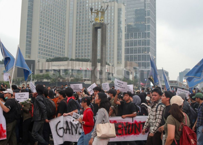 Dugaan Vandalisme di Bundaran HI, 19 Demonstran Resmi Dipulangkan Polda Metro Jaya