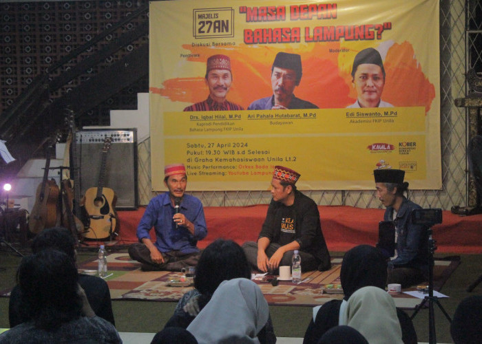 Bahasa Lampung Akan Punah?, Ini Hasil Diskusi Kebudayaan Majelis 27An
