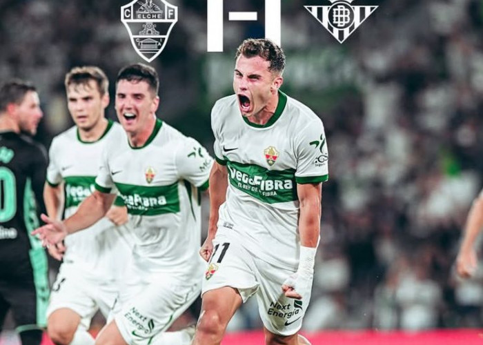 Elche Tahan Imbang Real Betis, Gol Telat Valera Buyarkan Kemenangan Verdiblancos