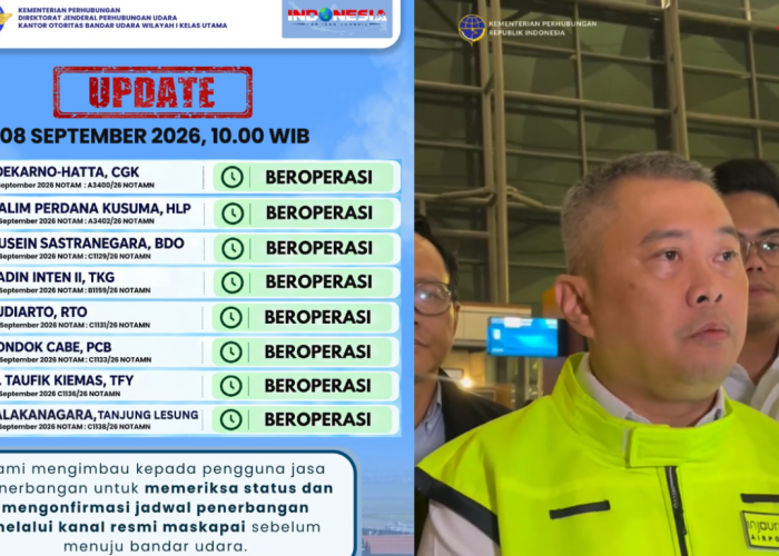  8 Bandara Kembali Beroperasi Usai Erupsi Anak Krakatau, Radin Inten II Sudah Dibuka