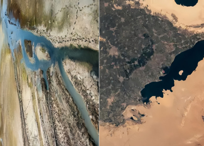 Fenomena Sungai Eufrat Mengering : Ini Dia Profil Sungai Terpanjang di Asia