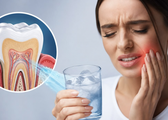 Sering Gosok Gigi, Kok Malah Ngilu Saat Minum Air Dingin?