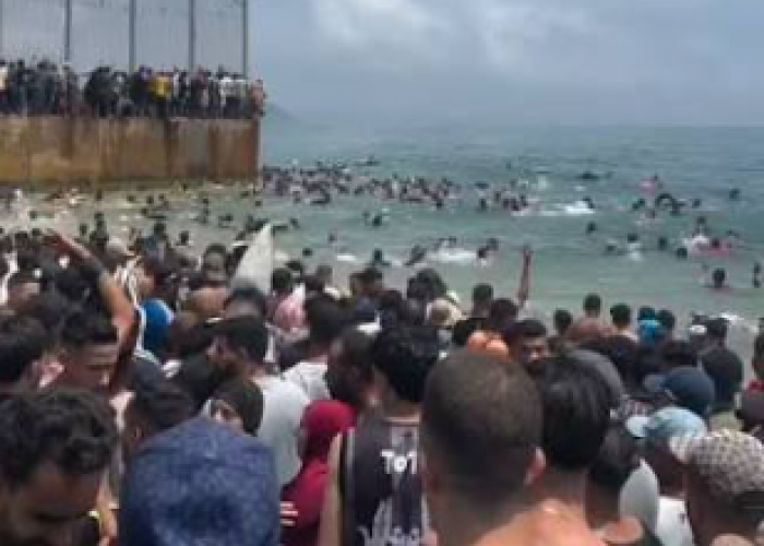 Ratusan Migran Maroko Masuk Ceuta Secara Ilegal, Sembilan Orang Dilaporkan Tewas