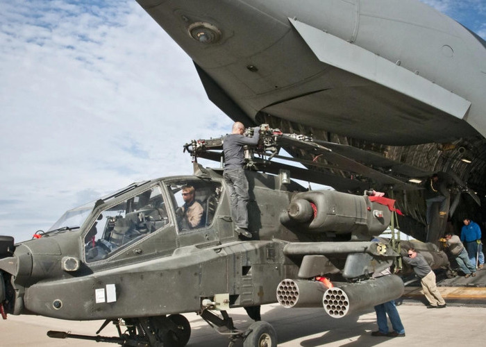 Helikopter Apache Jatuh di Texas, Dua Tentara AS Tewas