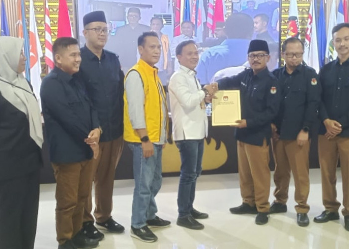 KPU Tetapkan Ela - Azwar Pemenang Pilkada Lampung Timur 2024 