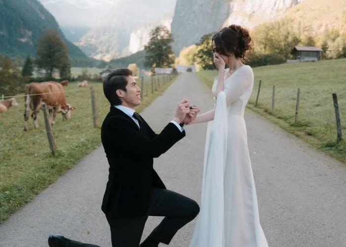 Syifa Hadju Dilamar El Rumi di Swiss, Jadi Perbincangan Hangat Warganet!