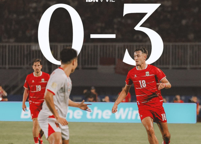 Indonesia Tumbang 0-3 dari Vietnam, Garuda Gagal Amankan Poin di Pakansari