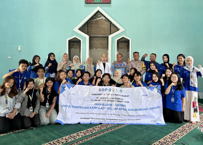 Cegah Stunting Sejak Dini, KKN Unila Gelar Sosialisasi Kesehatan Bertema 'KASIH' di Kelurahan Perwata