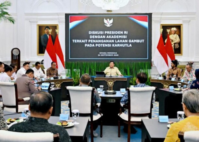 Presiden Prabowo Dorong Solusi Ilmiah untuk Cegah Kebakaran Lahan Gambut