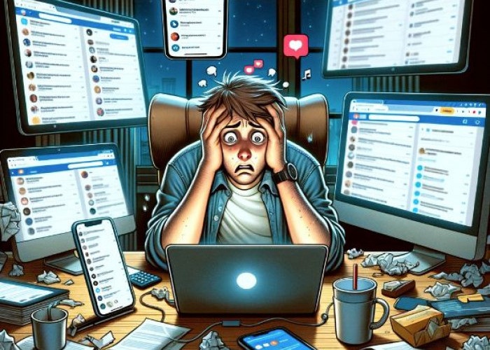 Terlalu Sering Bermain Gadget Bisa Mengganggu Kesehatan