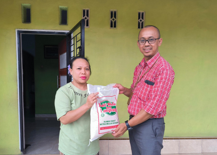 Warga Sekitar Mengaku Rasakan Manfaat dari CSR yang diberikan RS MMH Bandarjaya 