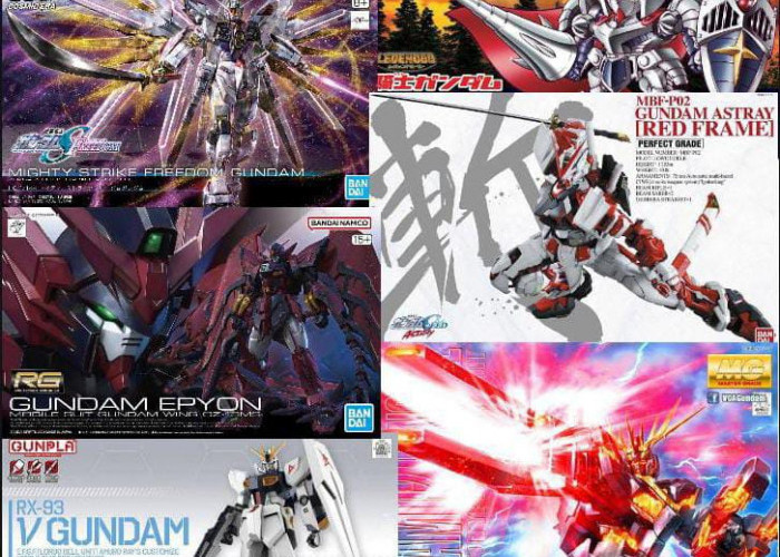 Tipe-Tipe Grade bagi Pemula yang Ingin Terjun ke Dunia Hobi Gunpla