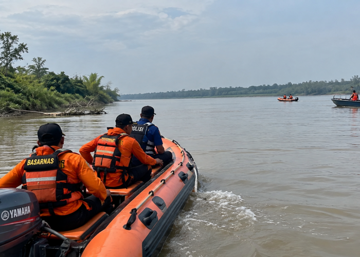 Tim SAR Perluas Pencarian Anggota Polri yang Diduga Jatuh dari Kapal di Mesuji