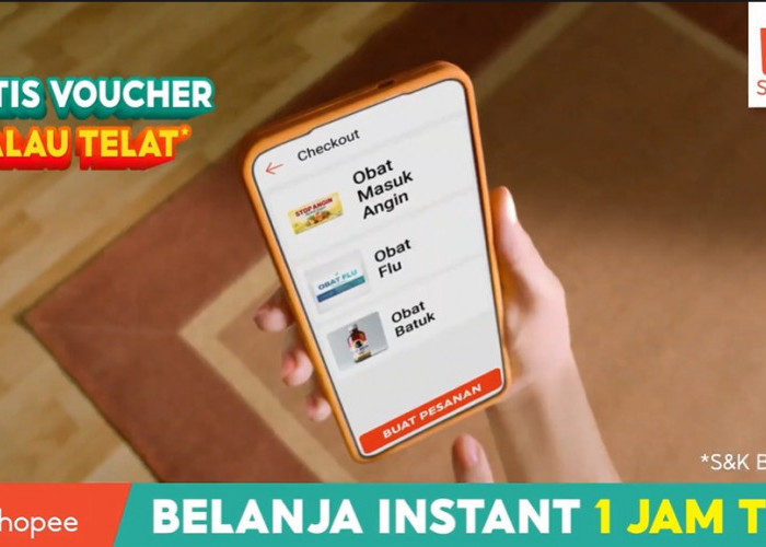 Shopee Hadirkan Belanja Instant 1 Jam Tiba, Belanja Sat Set dengan Diskon hingga 50%